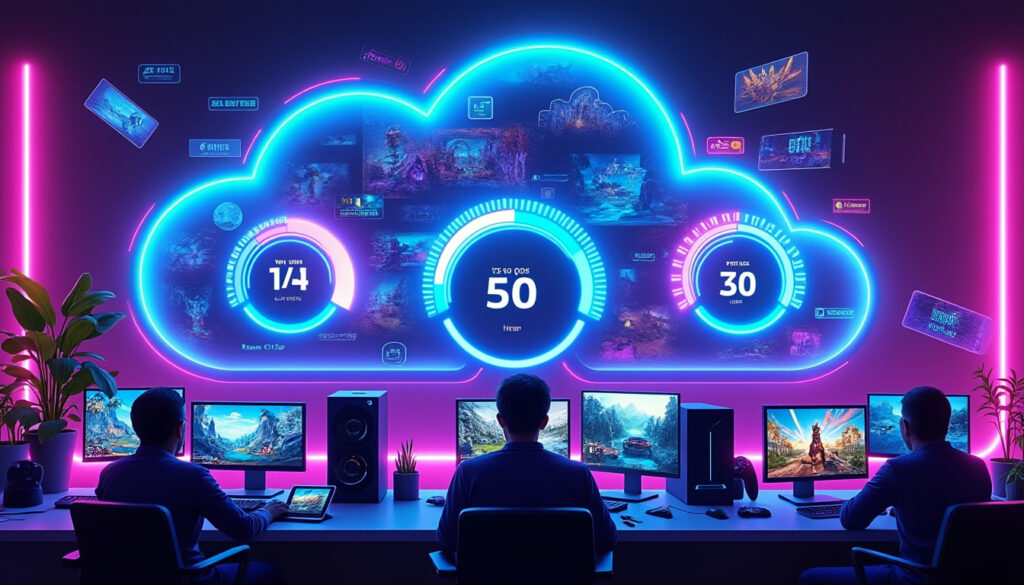 découvrez notre comparatif des jeux vidéo en cloud : analyse de la latence, des tarifs, et de la richesse des catalogues pour choisir la meilleure plateforme de cloud gaming selon vos besoins.