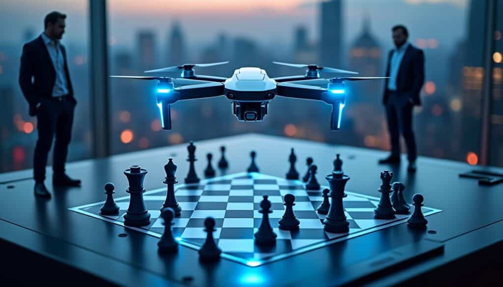 découvrez comment dji, leader incontesté du marché des drones, fait face aux défis croissants des régulateurs et s'efforce de conserver sa position dominante.