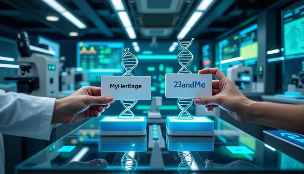 découvrez une comparaison approfondie entre myheritage et 23andme pour comprendre ce que révèlent vraiment les tests adn et leurs implications.